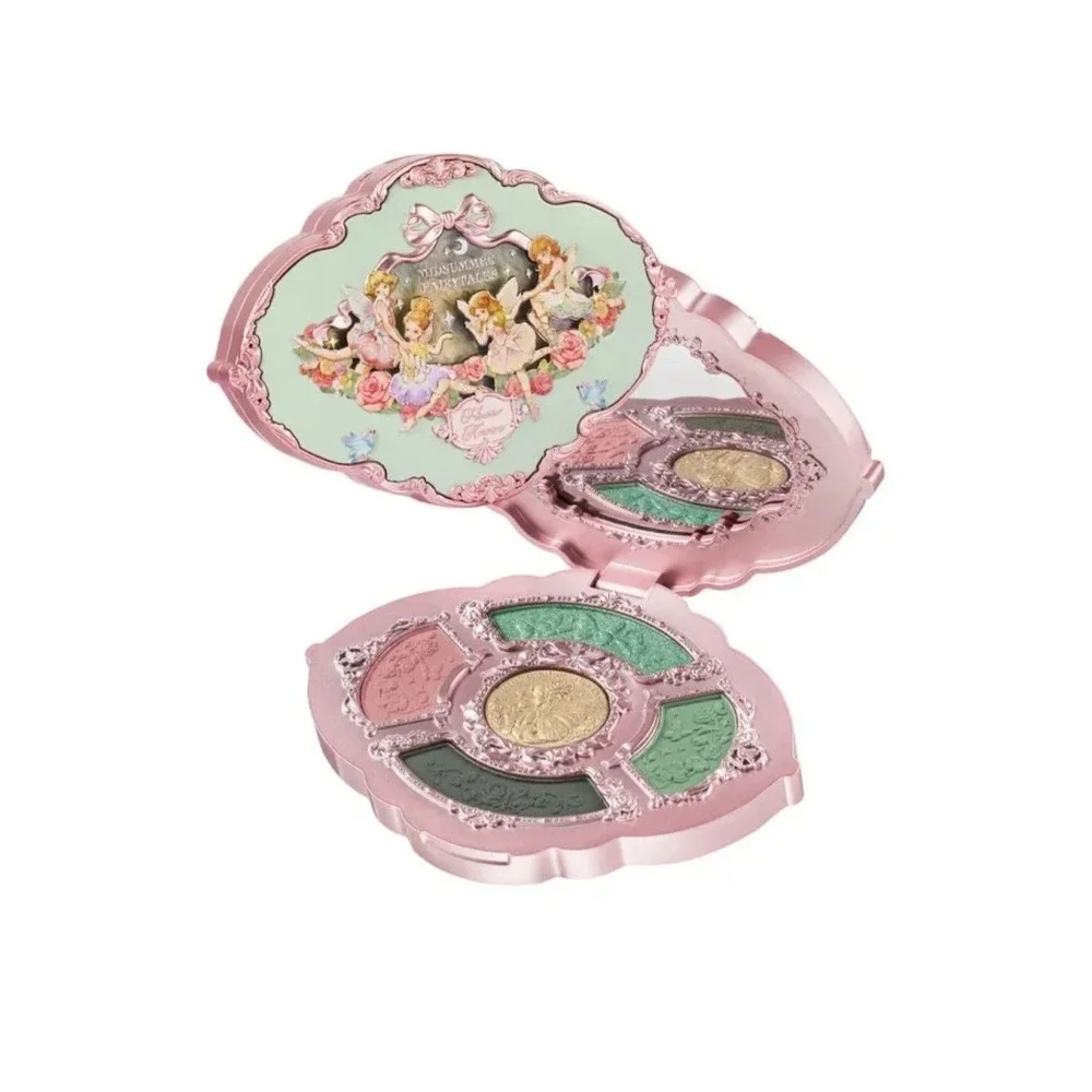 NEW Flower Knows Midsummer Fairytales FAIRY MELODY Embossed 5-Pan Makeup Palette